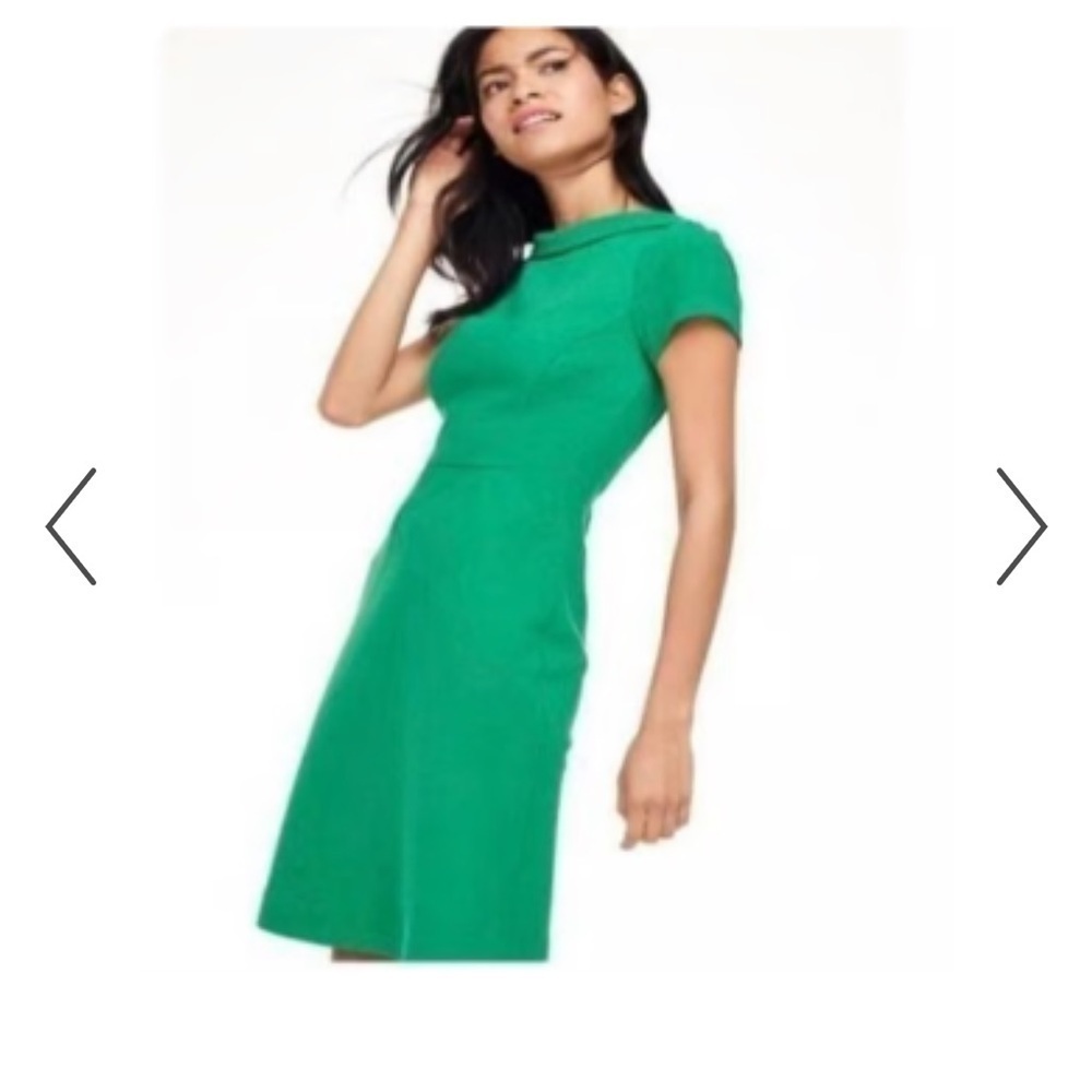 Boden Vibrant Green Midi Dress